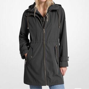 Michael Kors Black Anorak water resistant jacket was $195